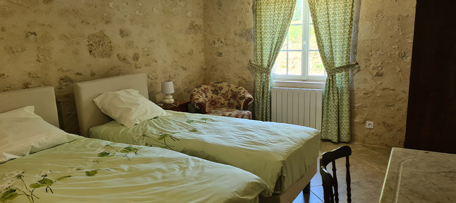 chambre enfants gîte Gironde 33