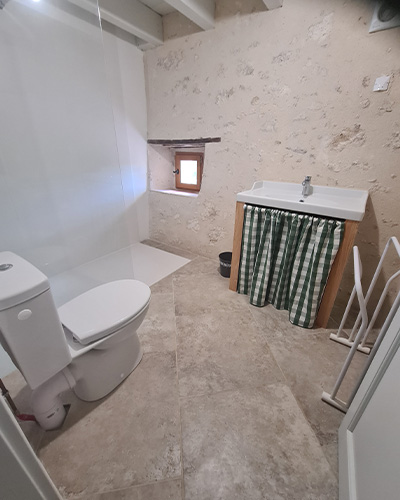 Salle de bain gîte en Gironde 33