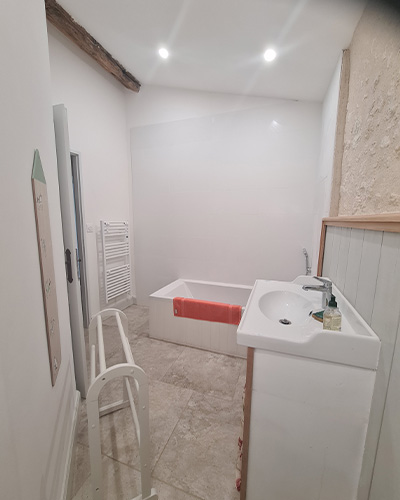 Salle de bain gîte en Gironde 33